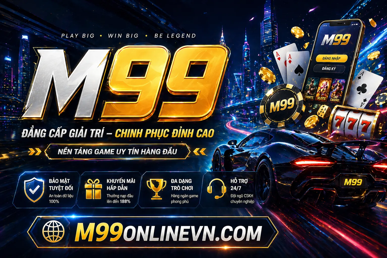Sân vận động với nhiều người hâm mộ, ánh đèn rực rỡ và logo V88 nổi bật